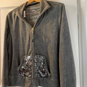 Onque Casuals gray jacket size L